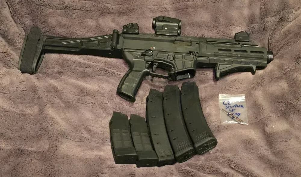 CZ scorpion 3+ pistol Package